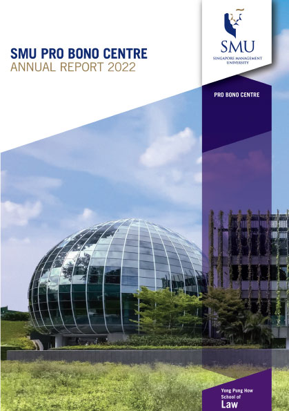 SMU Pro Bono Centre Annual Report 2022
